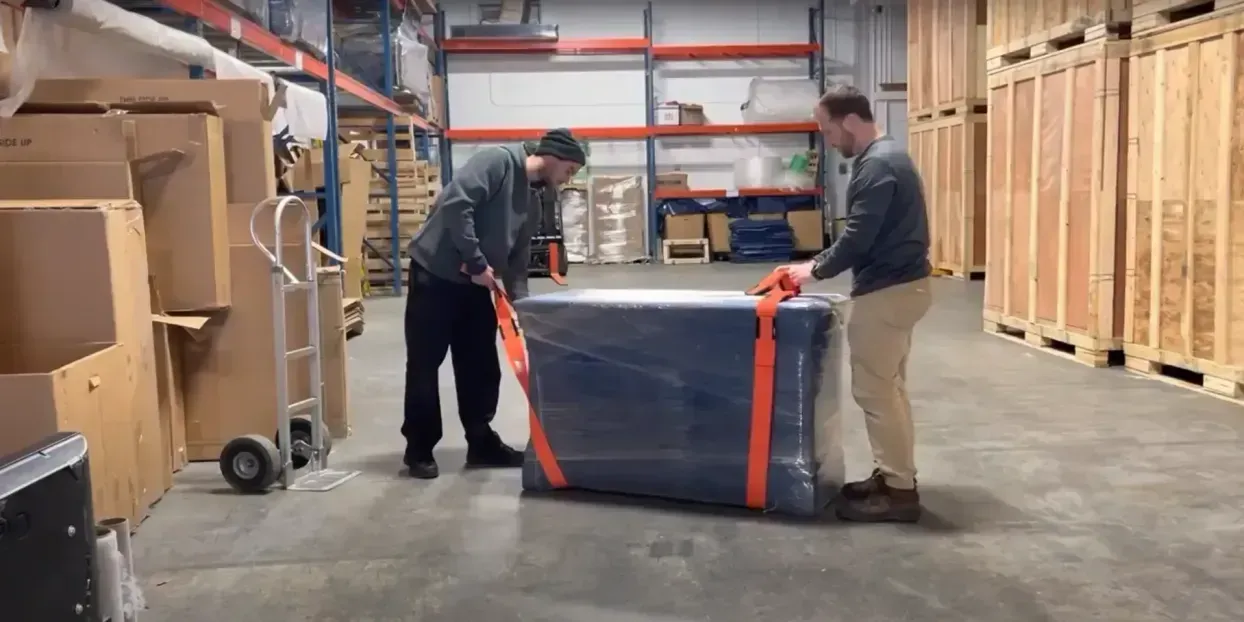 Movers loading the truck